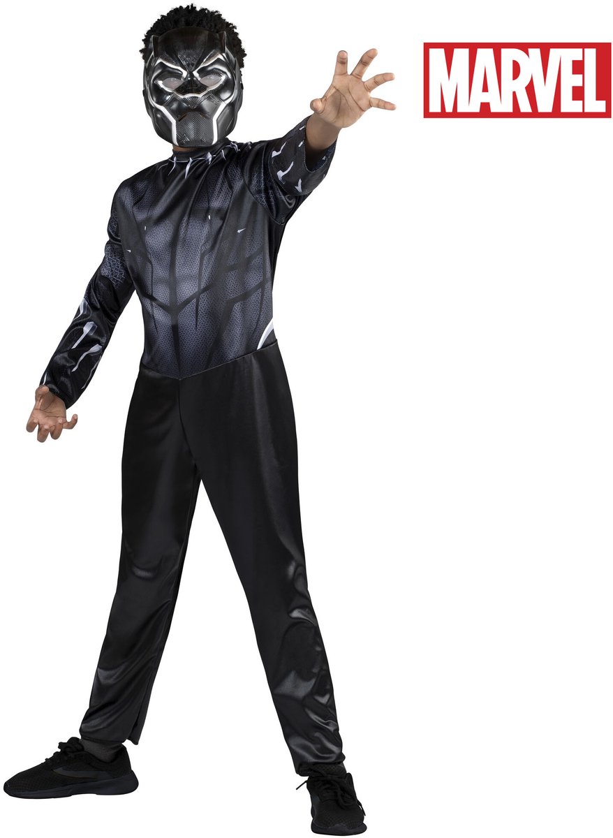 Kostuum Marvel Black Panther | Kinderen | Maat M | Verkleedkleding