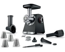 Bosch MFWS640B Vleesmolen - MultiPower - 2100 W - Zwart & Zilver