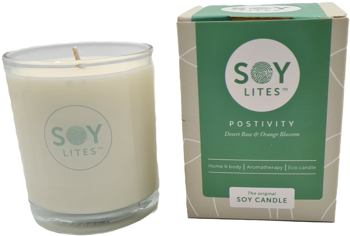 Soylites Soja Geurkaars 55 uur Positivity (1 stuk)