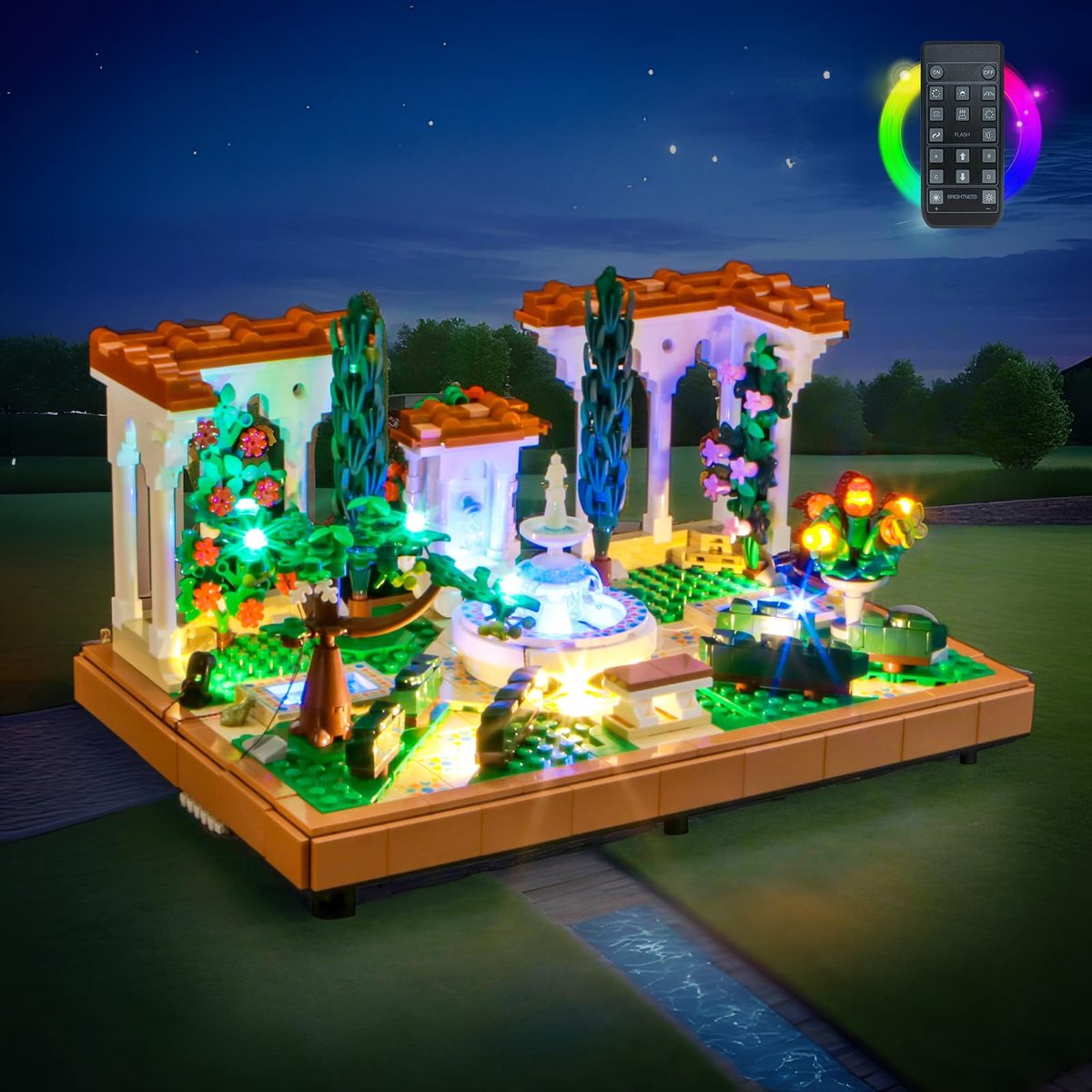 Ibenzoa® LED Verlichtingsset met Afstandsbediening voor Creatieve Bouwprojecten en Modellen