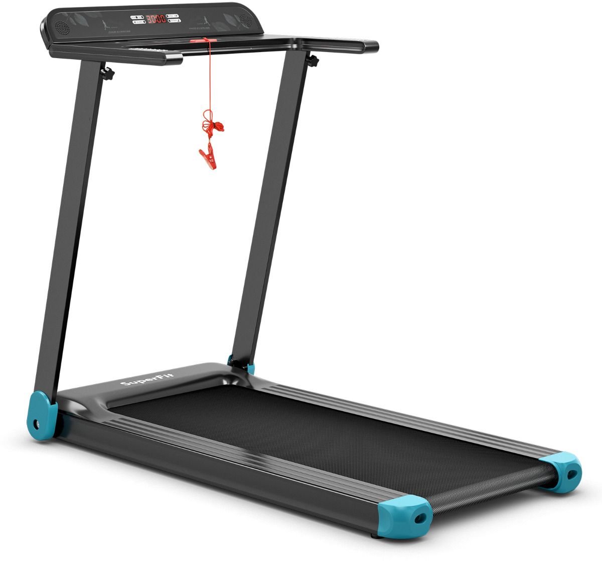 Loopband Inklapbaar - 1-12km/u - Walking Pad - Loopbanden - Elektrisch - Wandelband - Fitness - Gymstick - Electrisch - Home - Trainer - Treadmill - Opvouwbaar - Voor Thuis - Platte - Mini - Bureau (EAN: ...0585)