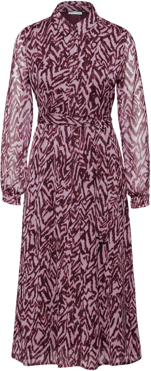 Street one - Jurk - Maat 36 - Vrouwen - Rood - polyester