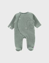 Ensemble pyjama une pièce Noukie's en velours côtelé vert mammouth - Taille 86