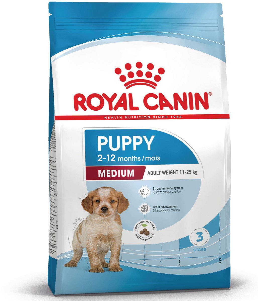 Royal Canin Puppy Medium - 10 kg - Hondenbrokken thumbnail 4