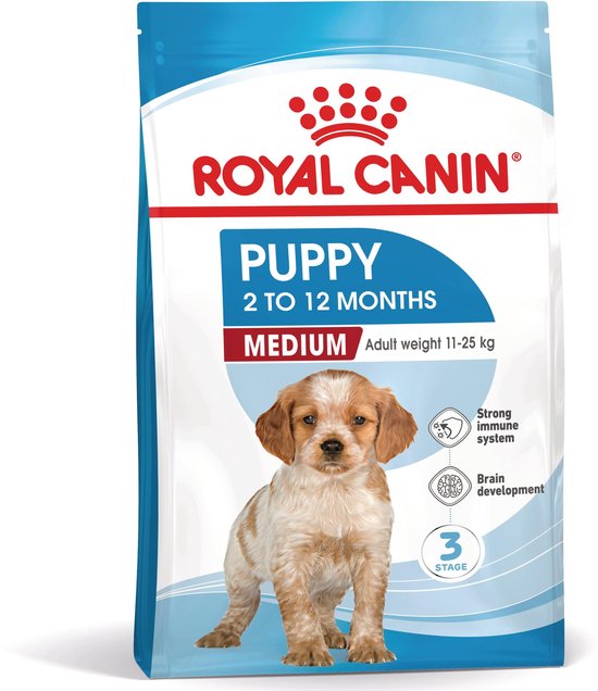 Royal Canin Puppy - Medium - Hondenbrokken - 15 KG