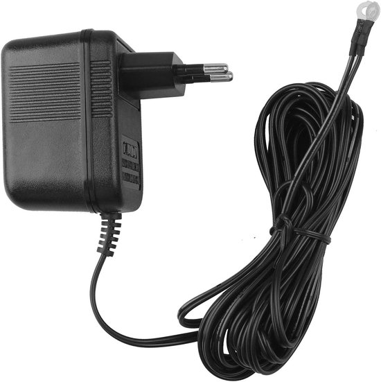 Adapter speciaal voor eufy deurbellen - AC18V 1A - geschikt voor S220/S330/E340/C31 - 8 meter kabel - hoge kwaliteit - werkt gegarandeerd