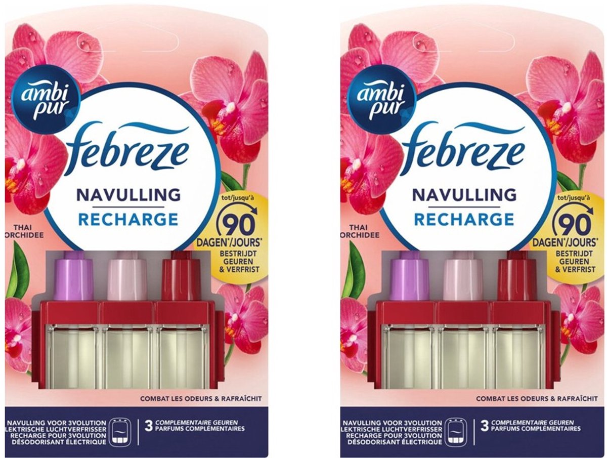 Ambi Pur Febreze 3Volution Thai Orchide 2 x 20 ml