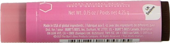 Burts Bees Lipbalm Pink Blossom