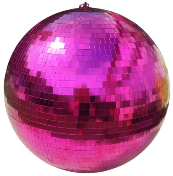 1x Zilveren discoballen/discobollen kerstballen 6 cm | Fun en Feest