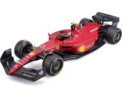 The 1:18 Diecast model of the Ferrari F1-75 Scuderia Ferrari #55 of the 2022 Season. The driver was Carlos Sainz. The manufacturer of the scalemodel is Burago.This model is only online available