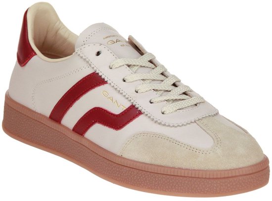 Baskets Gant Cuzima beige-rouge