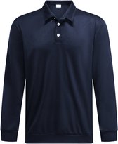Allthemen Heren Poloshirt Met Lange Mouwen – 3D Knipsel - XL