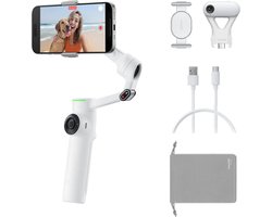 Insta360 Flow 2 Pro AI Tracker Bundle – Summit White
