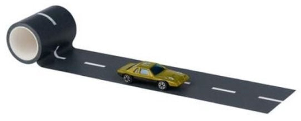 Eddy Toys Road tape 6x800cm - Compact formaat