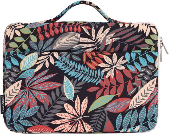 Housse pour ordinateur portable 13,3 pouces HV – Housse avec poignée – Zwart forêt