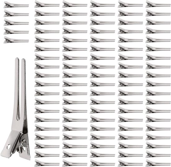 HAARallerliebst Haarspelden klein (20 stuks | bruin | 3,9cm) incl. doos voor het opbergen (dooskleur: wit