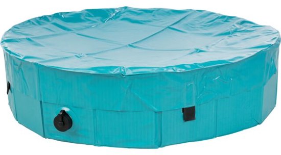 Trixie afdekhoes voor hondenzwembad lichtblauw