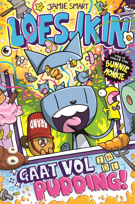 Loesjkin 2 - Loesjkin gaat vol in de pudding! - cover