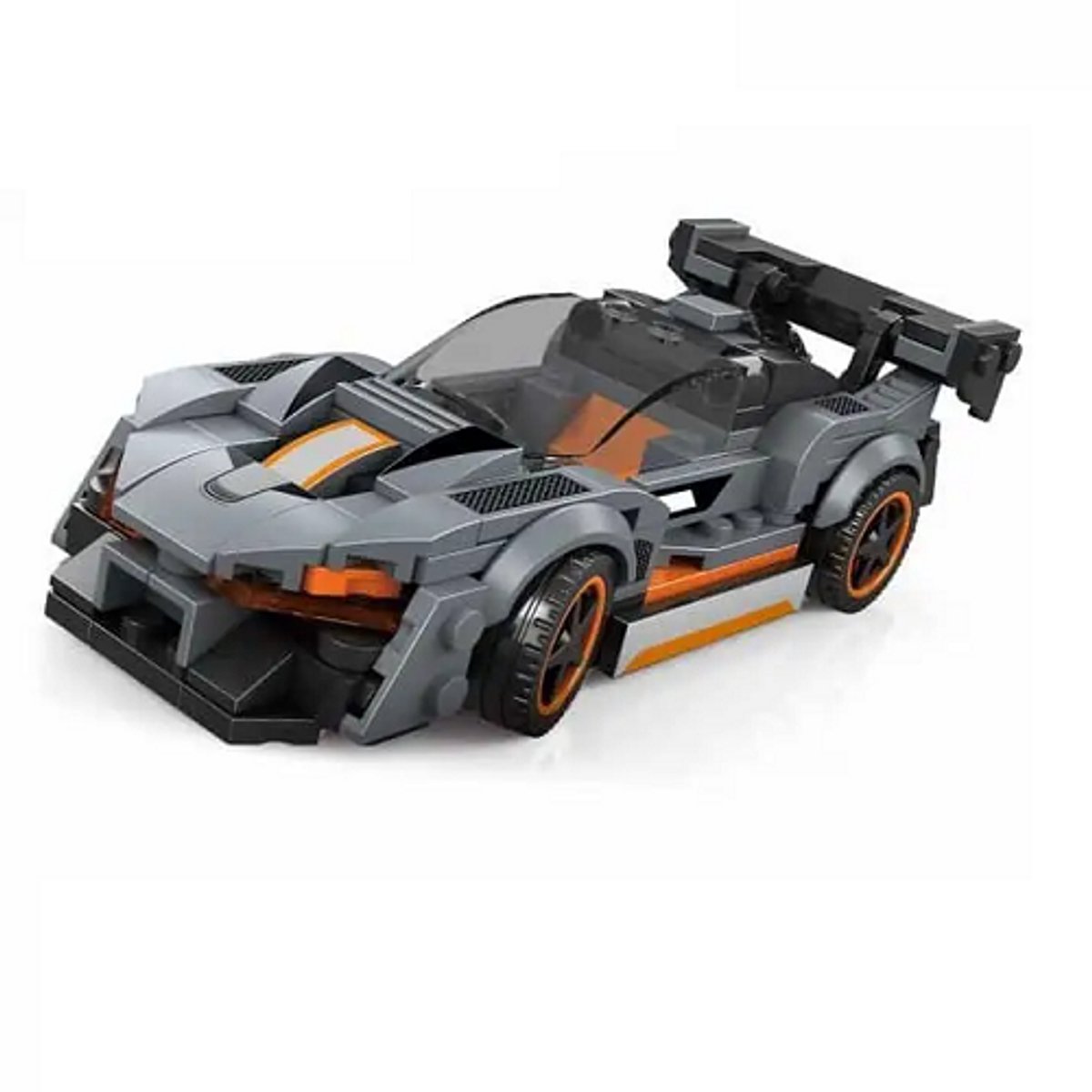 Wange supercar 2880 - raceauto grijs - 172 pcs - 6+