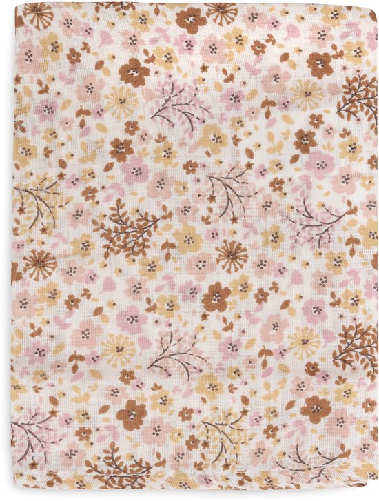 Jollein - Baby Hydrofiel Washandje Flower Fairies - Katoen - 3 Stuks - Baby Washand, Hydrofiele Washandjes -15x20cm van Jollein — afbeelding 2