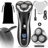 2-in-1 Scheerapparaat Mannen met Trimmer S1111 + Extra Scheerkop - Sansbeaute® - Nat & Droog – Precisietrimmer - Elektrisch - Electric Shaver - Waterproof