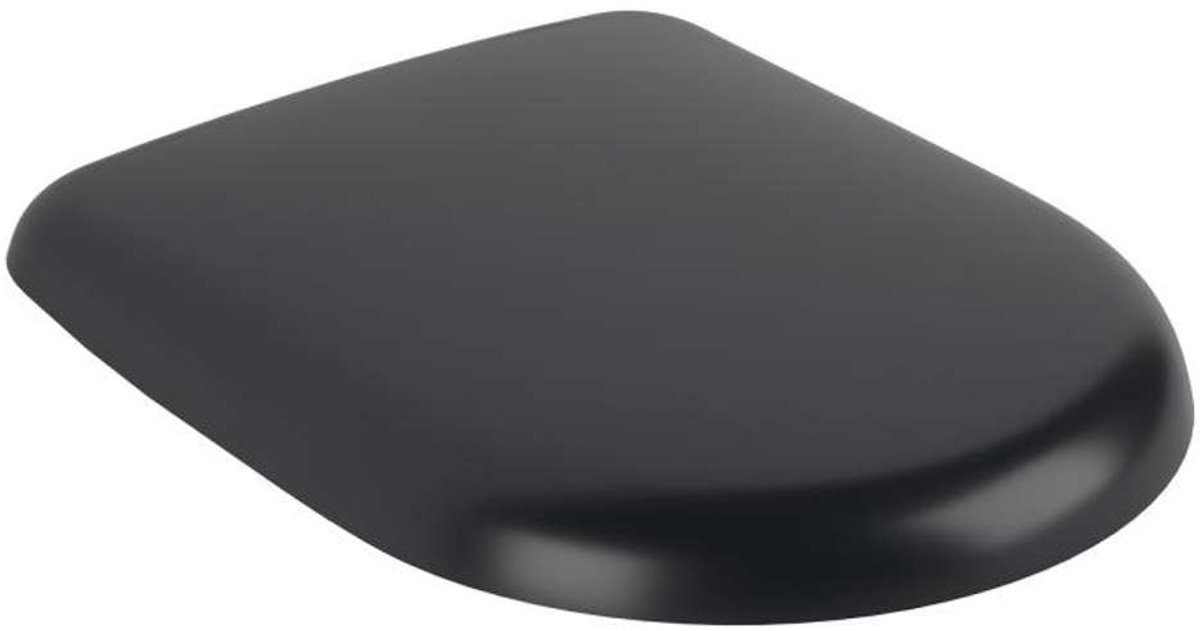 Villeroy & Boch Antao - Toiletzitting, SoftClose, QuickRelease, Pure Black 8M67S1R7