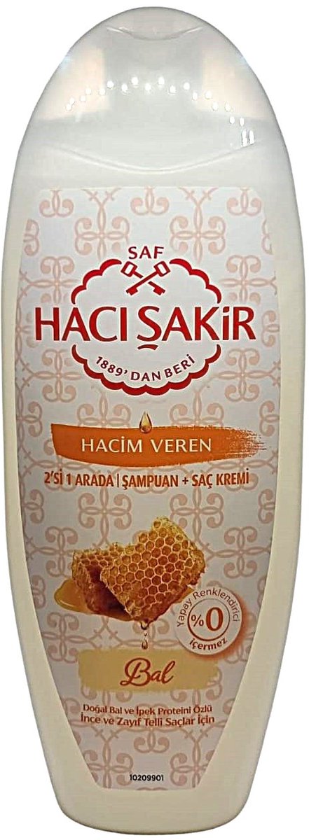 Romana Products - Haci Sakir Shampoo 500ml - Verzorgende Haarreiniging - Honing