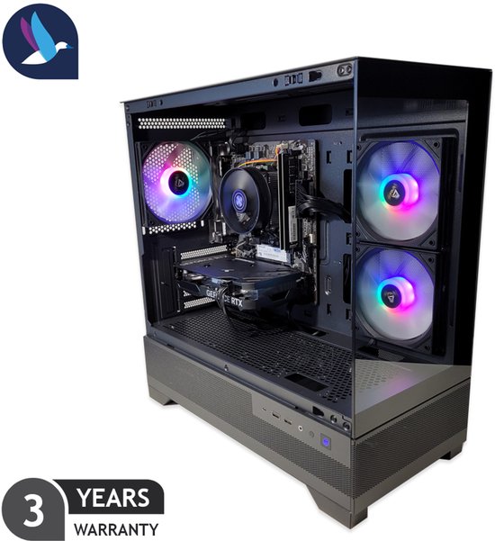 Diamond VI RGB Gaming PC | AMD Ryzen 7 – 5700X | GeForce RTX 4060 | 32 GB DDR4 | 1 TB SSD – NVMe | Windows 11 Pro