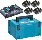 Bol.com Makita Accu Starterset 18V DC18RD 4xBL1860B - 198091-4 aanbieding