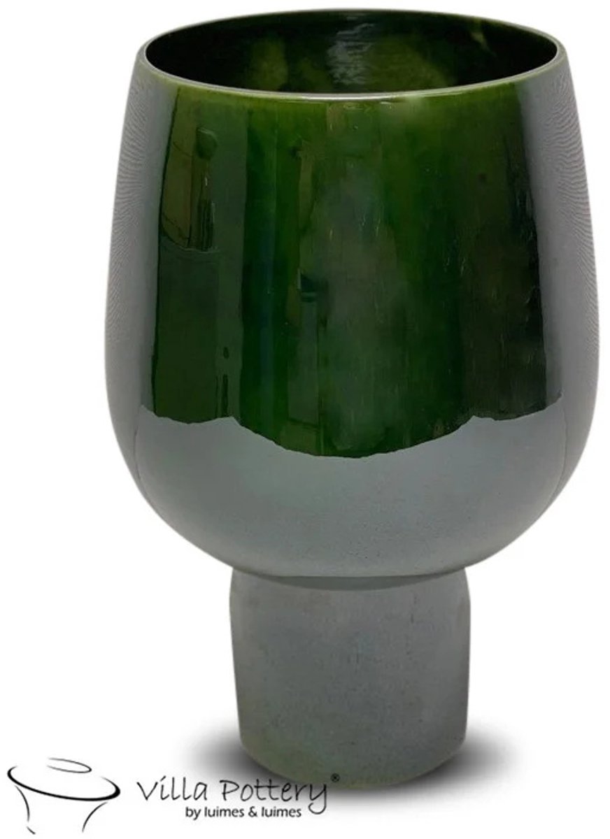 Villa Pottery Morocca Vaas Groen 15 x 20 x 30