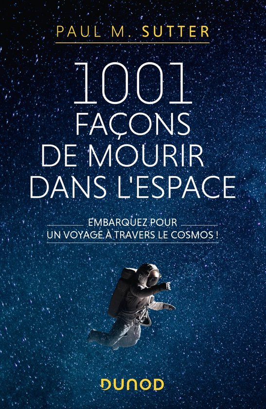 1001 façons de mourir dans l'espace - cover