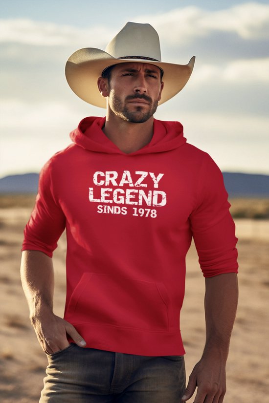 Grin&Bear Heren Hoodie met Cross Over Capuchon GEC477