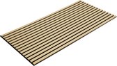 2 Stuks-120x60x2.1cm - Akoestische Panelen-Geluidsabsorptie - Akoestische Wandpanelen--Akoestische Wandpanelen-Log