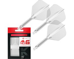 Target K-Flex Clear NO6 - Dart Flights - Intermediate