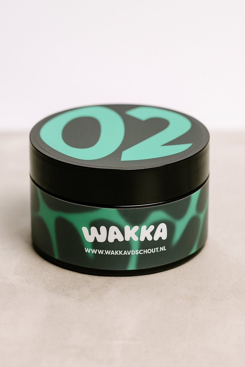 WAKKA 0.2 Styling Cream - Medium Hold & Natuurlijke Glans - 100 ml - Lichtgewicht & Flexibel - Voor losse kapsels