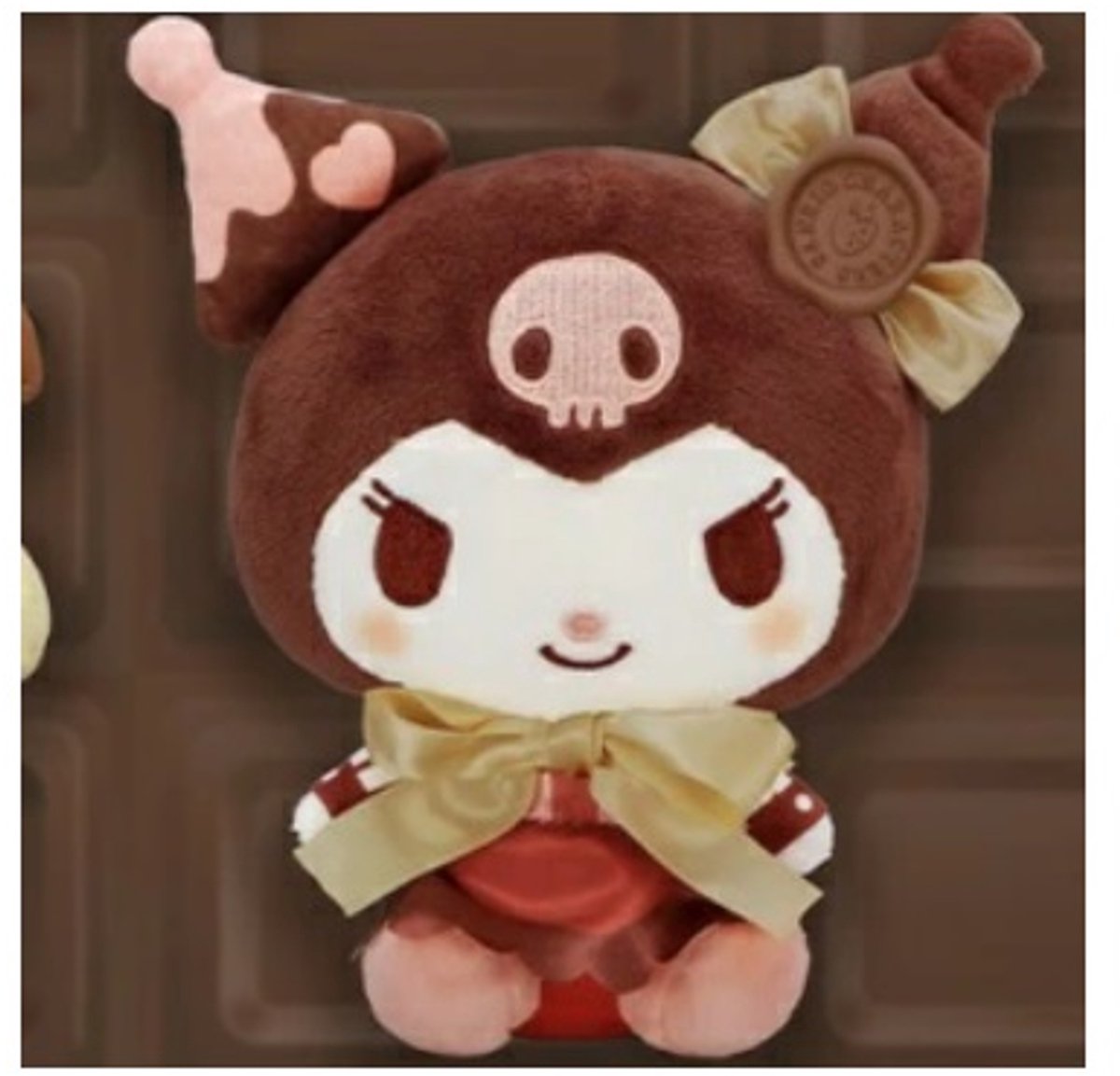 Sanrio - Sweet Chocolatier - Plush Toy - Furyu 2025- Japan - Kuromi 22 cm