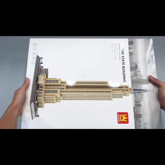 Wange Speelgoed Bouwsets - Gebouw Empire State Building - 5212