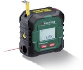 Bol.com PARKSIDE® Laser-afstandsmeter met rolmaat - 50 meter - Rolbandmaat met automatisch rolmechanisme vergrendelingsknop en l... aanbieding