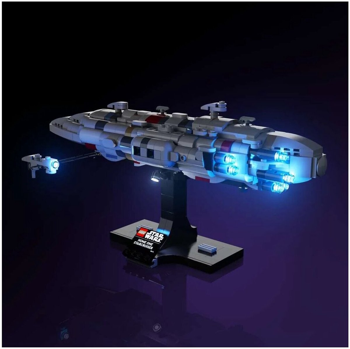 LMB 2.0 - Verlichtingsset geschikt voor LEGO® Star Wars Home One Starcruiser 75405