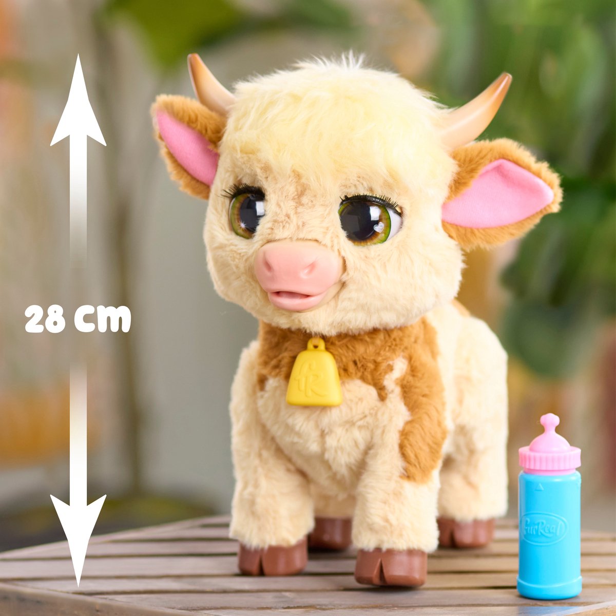 FurReal Maggie de Koe - Interactieve pluchen Knuffel — afbeelding 2