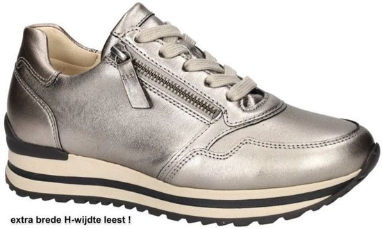 Gabor -Dames zilver sneakers maat 36 bol