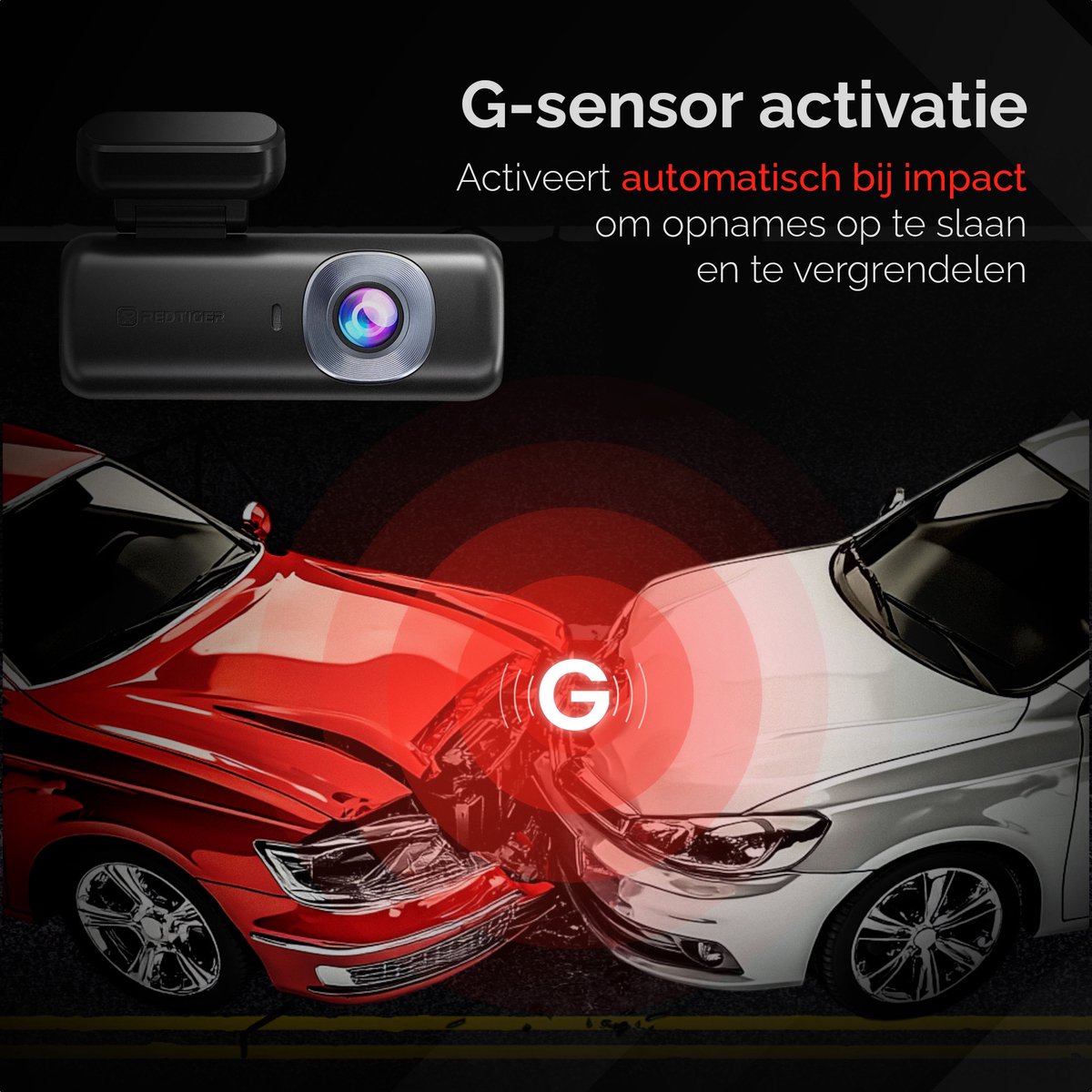 RedTiger F9 Lite - 4K Dashcam met WiFi & GPS thumbnail 6