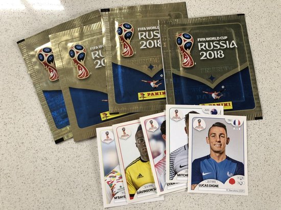 Panini FIFA World Cup Russia 2018 Booster Sticker Pack