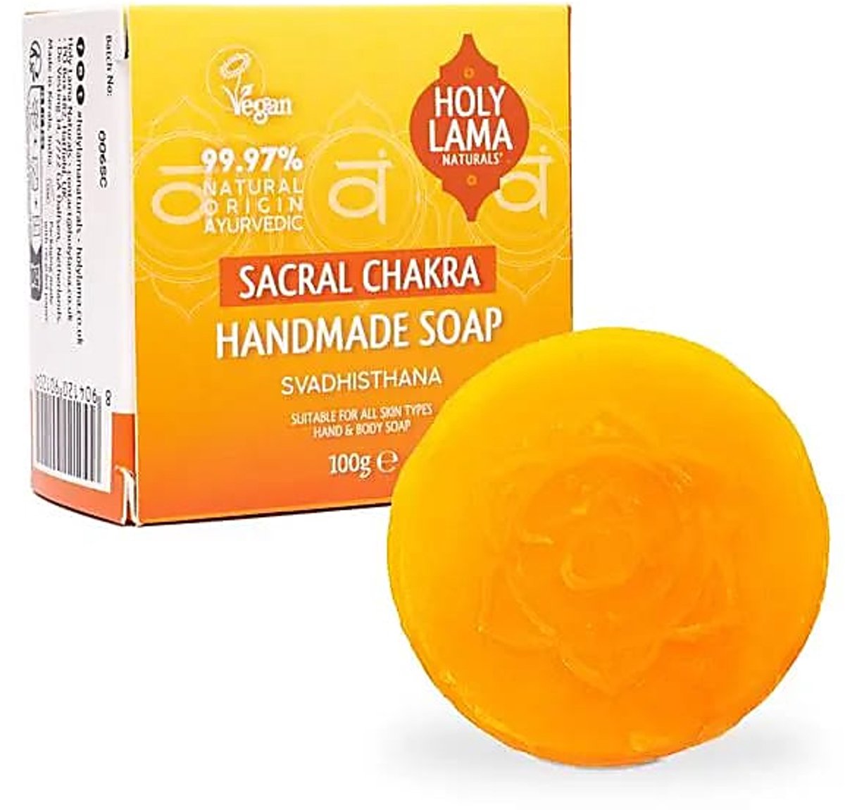 Holy Lama zeep sacraal chakra