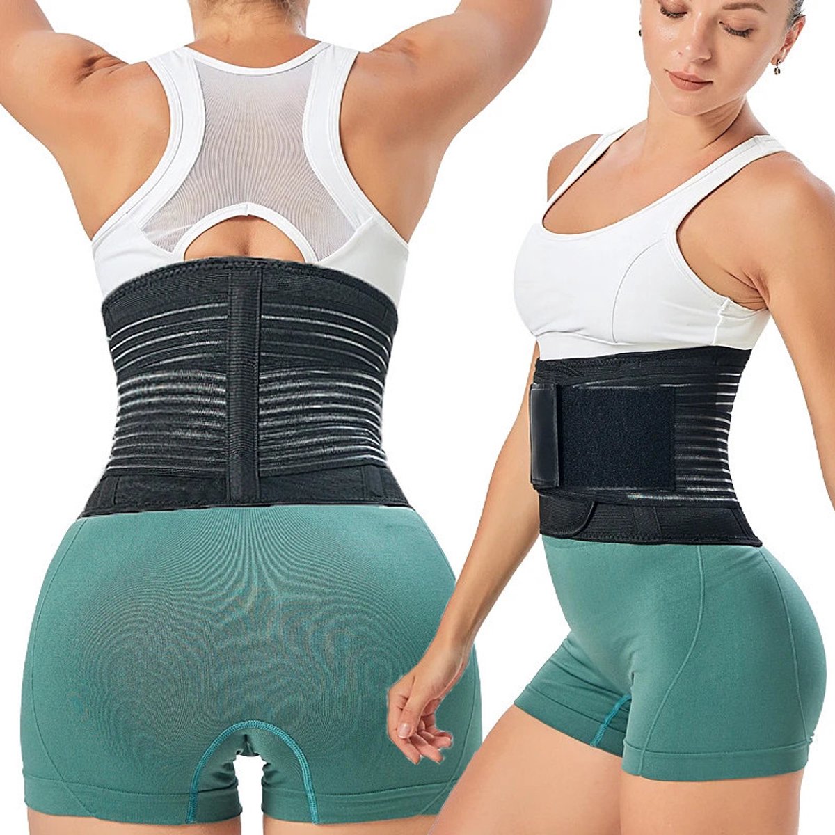 CUBEXCOM® Rugbrace Postuur Corrector, ZWART, maat S, Orthopedische Rugband, Houding Rug Corrector, Rugband Voor Onderrug, Houdings Correctie, Ondersteuning Voor Wervelkolom Schouder En Rug, Rugsteun Voor Een Betere Lichaamshouding Voor Dames En Heren