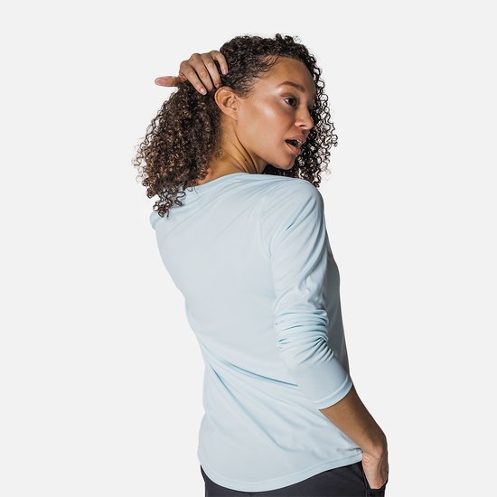 SKINSHIELD - T-shirt UV Repreve à manches longues pour femme - Protection solaire FACTEUR 50+ - Résistant aux UV - M