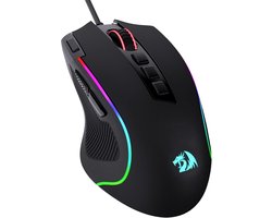 StayPowered RGB Gaming-Muis - Ultieme Precisie en Controle voor Gamers - 11 Programmeerbare Toetsen - 8000 DPI - RGB-Verlichting - Ergonomisch Design - Matte Anti-Slip Grip - Software Keybinds - Zwart - Levering Sneller dan Aangegeven!