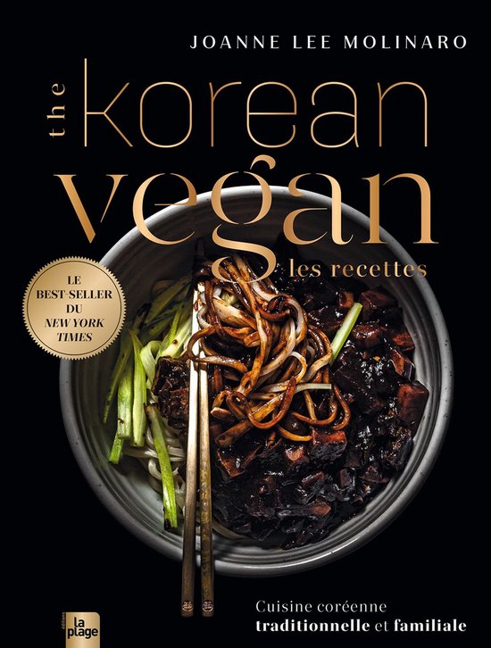 The Korean Vegan, les recettes - cover