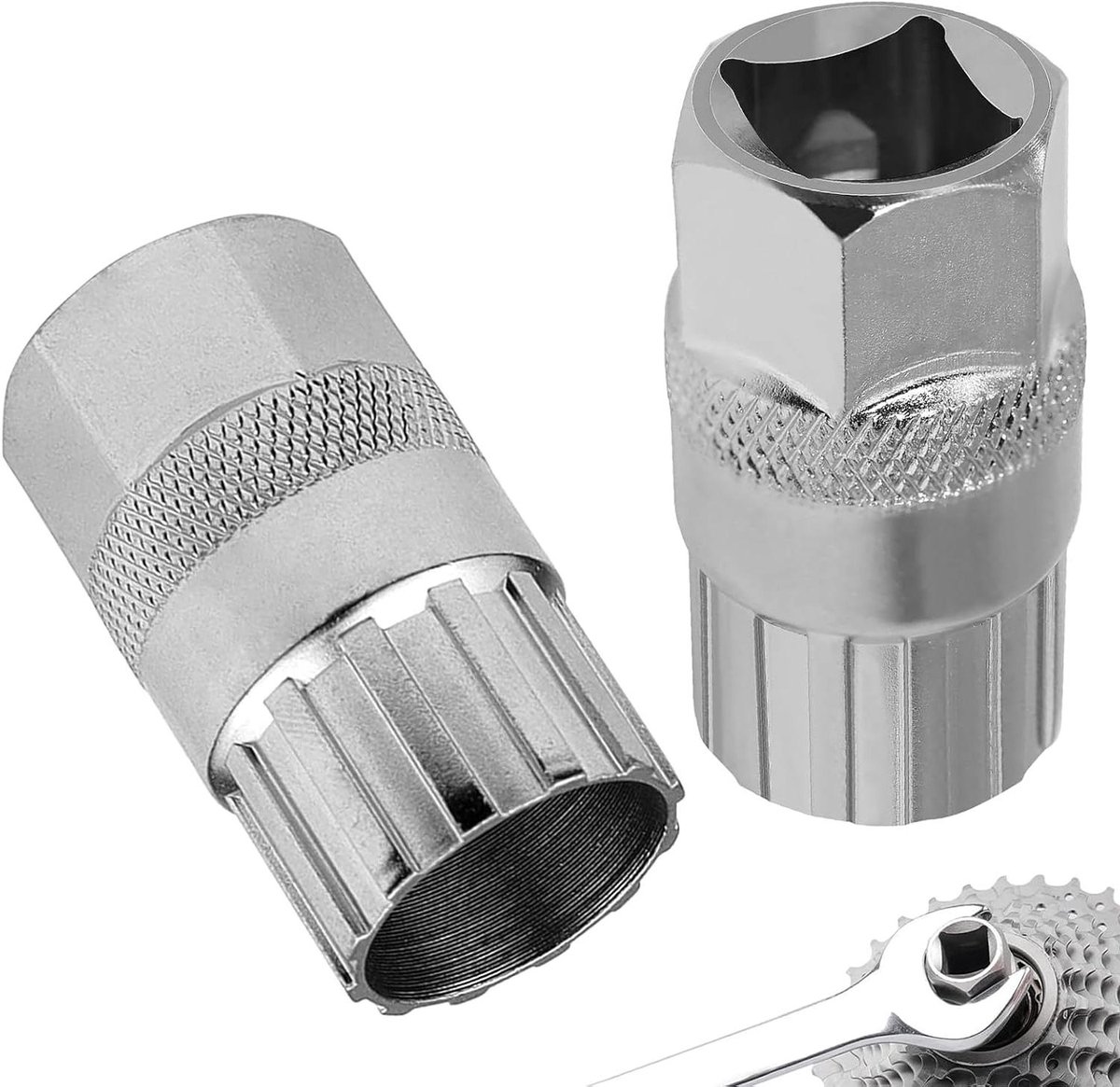 Allecto Plus - Fiets Freewheel Removal Tool 2 Stuks - Vrijloopverwijderaar en Tandwielverwijdering voor Fietsmonteurs - Handig Fietsgereedschap