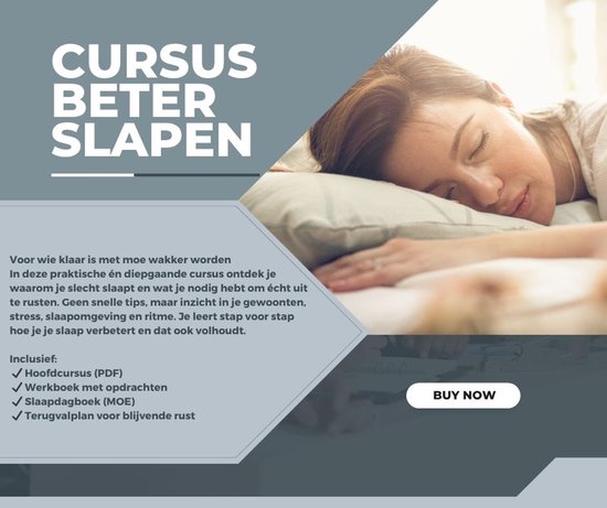 Cursus Beter Slapen - Online Training